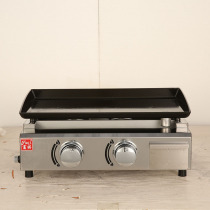 Rich Qi Frying Oven Pickle Stove Cross Border Goods Source Gas Head Two Heads Three Heads Non Stick Pan Iron Plate Frying And Pickle Stove