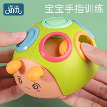 Baby finger fine training baby toy puzzle early education 0-1 year old children dig hole ball for more than 6 months