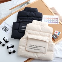 Boy coat autumn and winter outwear male baby Winter vest boy Yangqi Fashion Machia Chaonets Red Fried Street Cotton Clothes