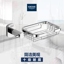 Gaoyi full copper soap net toilet sink soap box bathroom soap dish balcony wall-mounted soap drain rack