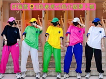 Slim Snow Factory 5 Color Tiger Cumin Cotton Short Sleeve 5 Color White Cotton Radish Pants (with cotton volume 95%)