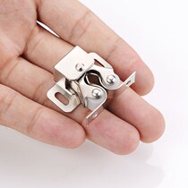 Furniture cabinet door touch hardware accessories buckle old door clip lock strong small magnetic bumper buckle touch bead