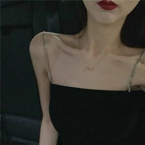 Sling chain shoulder strap (adjustable) Lobster buckle underwear suspender skirt sexy exposed invisible bra