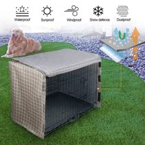 Dog Cage Cover Pets Cage House Cover Four Open Door