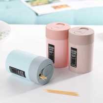 Creative toothpick box barrel home Nordic ins restaurant portable personal toothpick jar toothpick barrel