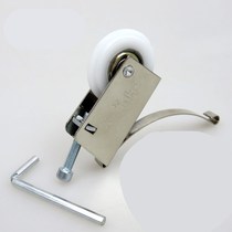 y kitchen toilet cabinet sliding door pulley titanium alloy glass sliding door pulley wardrobe sliding door ground pulley