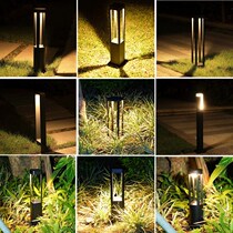 Solar Lawn Terrace Light Outdoor Waterproof Villa Courtyard Lamp Meadow Garden Light District Park Light Aisle View Light