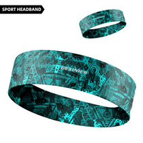 Yoga sports hair band female sweat-absorbing headband running protection headscarf boys fitness basketball running sweat belt