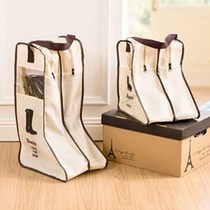 Shoe storage bag moisture-proof and mildew-proof adult boots portable sturdy washable repeatedly use shoe covers transparent travel