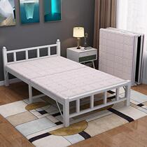 Rollaway bed single bed Home adult office lunch bed nap simple bed rental room double hard board bed
