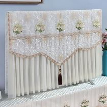 LCD TV dust cover lace boot does not take desktop hanging universal 55 inch 65 inch TV cover cover cloth