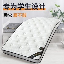 Silicone mattress natural latex mattress double 90 wide student dormitory moisture-proof 1 meter wide 2 meters long single