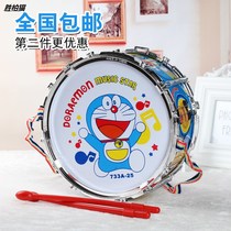 Small Drum Toys Children Drum Percussion Instrument Beating Drum Girl Baby Clap Drum Infant Garden Educational Toy Drum