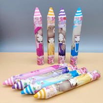 Cartoon rainbow pencil eraser student school supplies colorful rubber large cartoon cute princess color