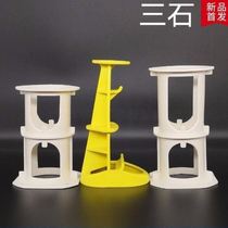 Floor thickness controller concrete plate thickness control parts height control wood mold aluminum film control height thickness gauge