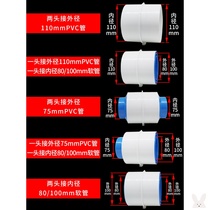 Sewer pvc110 pipe check valve anti-odor toilet check valve 10080 anti-treasure check valve