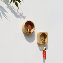 Dopamine wind chimes door hanging room Japanese gift suction door pendant aromatherapy Net red Nordic into outdoor Bell
