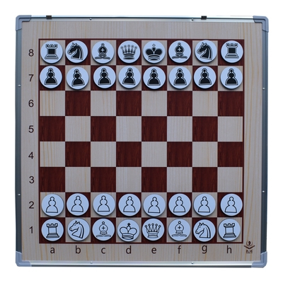 Teaching magnetic chess hanging plate School club training center cartoon chess piece fixed h system