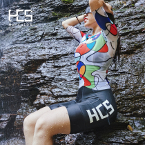 HCS New Couple LOGO Riding Braces Shorts Road Bike Bicycling Shorts Women