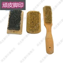 Long-stalked pig hair shoe brush square pig hair brush brush bristle laundry brush washing shoes washing soft hair brush