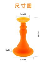 Door-to-door bumpers elongated silica gel door stopper free punch toilet bumper door retaining wall gated bumpers