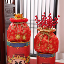 New Years Day New Years Day decorations Creative Pendulum Mall shop window Counter Scene arrangement New Year Spring Festival Money bag Decorative Pendulum