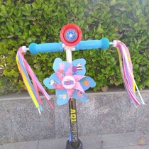  Baby stroller pendant Toy windmill bicycle scooter windmill ribbon Cartoon windmill decorative stroller accessories