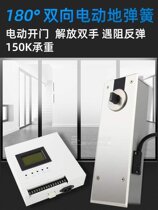 Crown with induction electric automatic door opener wooden door glass door one-way spring two-stage cast iron