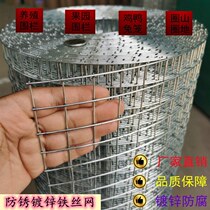 Iron mesh Fence Breeding Net Galvanized Iron Wire Rustproof Iron Mesh Anti-Rat Net Outdoor Stop Cock Ring Isolated Net Vegetable Garden