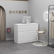Small cash register European flat beauty nail art simple modern front desk reception bar girls clothing store haircut