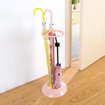 Household plug-in ground umbrella storage rack Convenient Wall sun umbrella rack long and short handle umbrella drain rack finishing rack