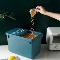 Dog Food Box Sealed Storage Bucket Cat Grain Box Rice Bucket Anti-Insect Damp Seals Stored Grain Barrel Thickened Containing Box Deposit Tank