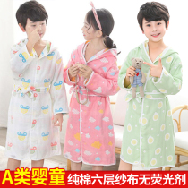 Childrens bathrobe winter thick bath towel girls can wear cloak for boys special children Winter bathrobe women