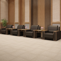 Office sofa Reception meeting VIP Business VIP room Solid wood modern minimalist Guest Area Sofa