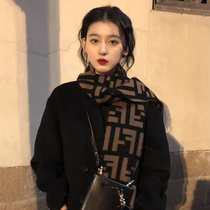 No ball no hair loss scarf womens autumn and winter warm Korean version of Joker Bib 180*62cm large shawl