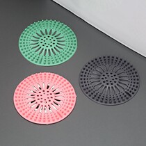 Sewer filter hair floor drain bathroom anti-hair kitchen toilet toilet cover artifact sink anti-clogging