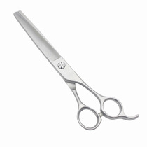 New pet pumpy scissors 7 inch pet grooming tools pet scissors professional beautician