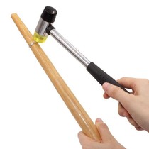 Rubber hammer solid rod wooden ring stick round correction gold and silver jewelry adjustment plastic repair tool