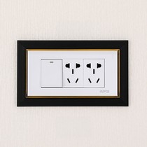 Solid Wood Modern Light Switch Patch Socket Frame Protective Jacket 116 Type 118 Type Switch Decoration Sleeve Sticker New modern