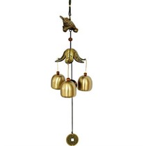 Door reminder wind chimes custom pure copper bell wind chimes hanging ornaments doorbell wind chimes decoration pendants Bell pendants