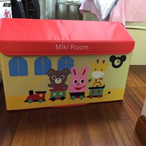 Oversized cartoon childrens toy storage box baby extra-large quilt folding storage box clothes book storage box