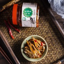 Hunan specialty spicy small river shrimp 280g wild river shrimp dried shrimp sauce ready-to-eat fish with noodles