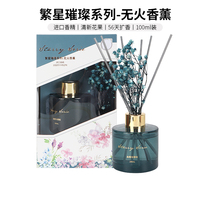 MINISO Famous Excellent Products Flowers Shining Fire-free Aromatherapy Lasting Fragrance Shake Voice Same Bedroom Toilet Decoration