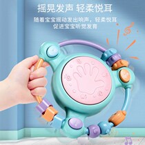 Childrens music hand clapping drum baby toy early education puzzle 0-1 year old baby rattle 6-12 Months 3 grip training