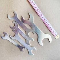 Open-end wrench wrench manual dual-purpose iron hardware tools open torque simple disposable stamping wrench