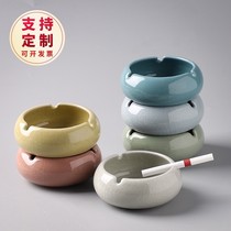Ceramic Ashtrays Creativity Home Living Room White Students Smoke Cylinders Office Small Individuality Trendy Dorm Room