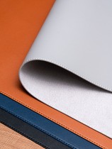 Large mouse pad large desktop laptop keyboard lock edge writing desk pad leather female office customization