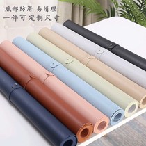 Office desk mat oversized mouse pad leather waterproof extended primary school students multifunctional desktop writing desk pad custom-made