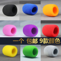Phone sleeve sponge microphone cover protective cover microphone sleeve disposable KTV thickened wind-proof anti-spray wheat cover