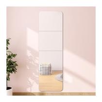 Putting on the whole body trying to pick up the clothes self-adhesive mirror sticking to the wall free of punching home simple small and easy-to-stick long glass mirror